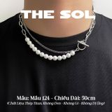  Dây Chuyền Titan Unisex Pearl Chain OT - Mẫu 124 
