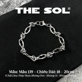  Lắc Tay Titan Unisex Wire Chain - Mẫu 139 