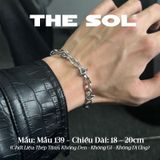  Lắc Tay Titan Unisex Wire Chain - Mẫu 139 