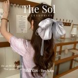  Kẹp Tóc Hàn Quốc Bow Ribbon 