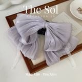  Kẹp Tóc Hàn Quốc Bow Ribbon 