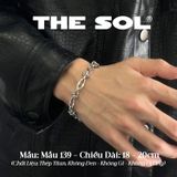  Lắc Tay Titan Unisex Wire Chain - Mẫu 139 