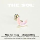  Khuyên Tai Thép Titan Màu Sắc Hologram 