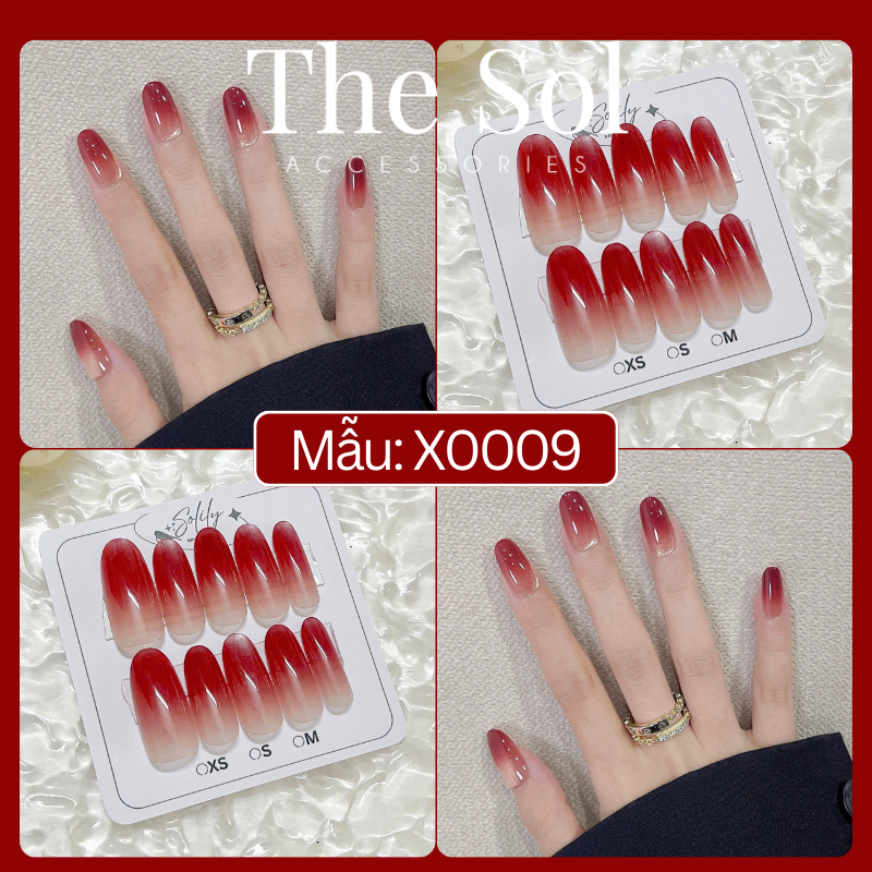  Bộ Nailbox Thiết Kế 10 Móng - X0009 