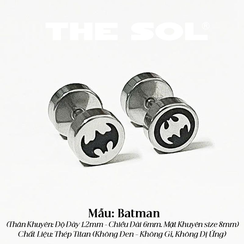  Khuyên Tai Titan Unisex The Batman 