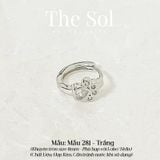  Khuyên Tai Hợp Kim Cat's Feet - Mẫu 281 