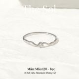  Nhẫn Titan Mini Bough - Mẫu 120 