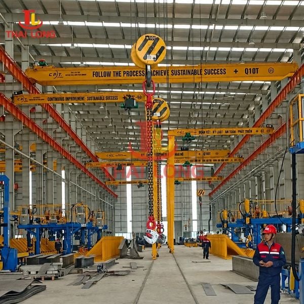 Thiết bị nâng hạ Bắc Ninh - Palang KITO CDK và Xe Con