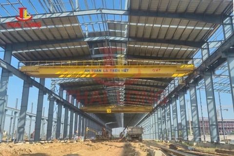  Cầu trục dầm đôi 16 tấn Vĩnh Phúc 