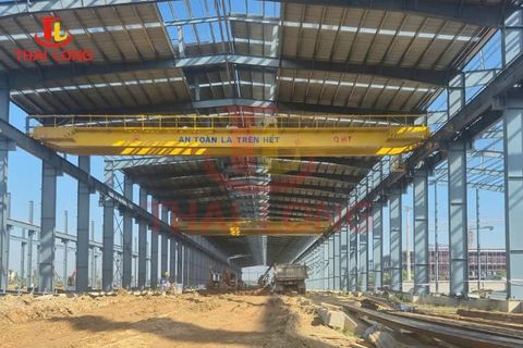  Cầu trục dầm đôi 16 tấn Vĩnh Phúc 