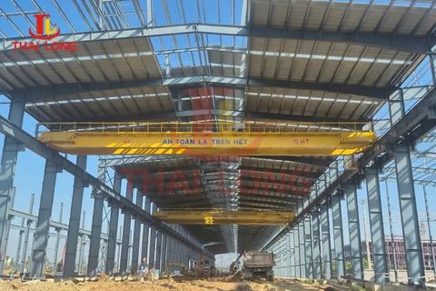  Cầu trục dầm đôi 16 tấn Vĩnh Phúc 