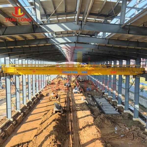  Cầu trục dầm đôi 16 tấn Vĩnh Phúc 