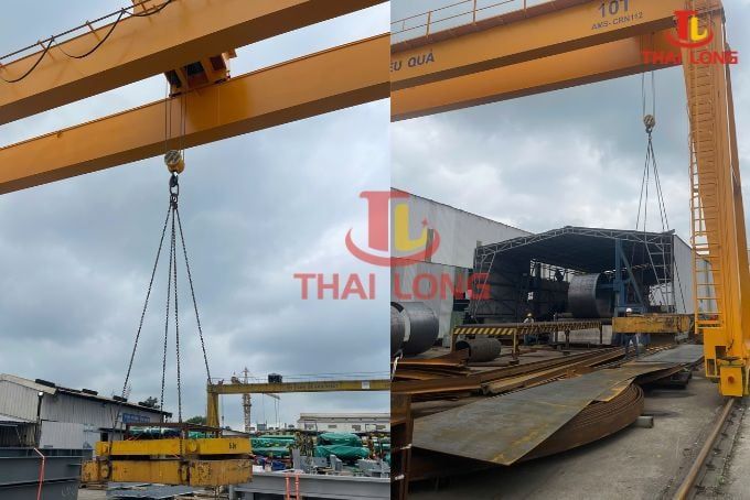  Nghiệm Thu Chạy Thử Palang Dầm Đôi Trên Cầu Trục 10T Tại AMECC 