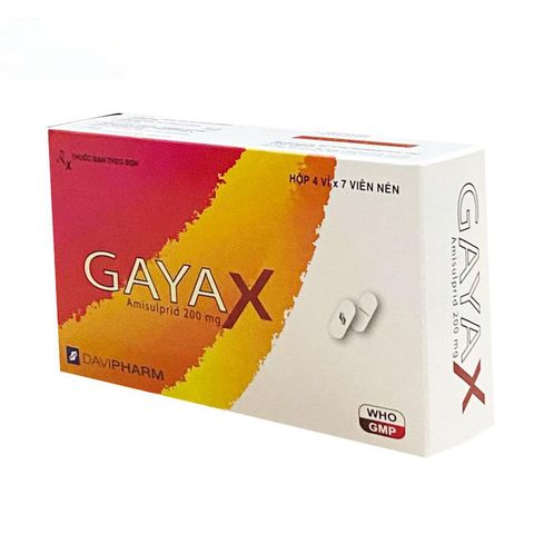 Thuốc GayaX 200g Davipharm điều trị tâm thần phân liệt (4 vỉ x 7 viên)