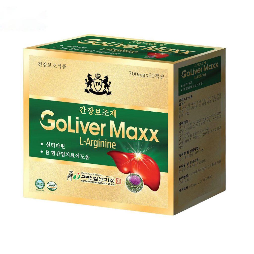 Goliver Maxx Tăng cường chức năng gan, hỗ trợ quá trình đào thải độc tố.