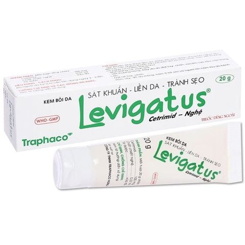Kem bôi da Levigatus Traphaco điều trị mụn trứng cá, mụn mủ, vết thương nông, trầy da (20g)
