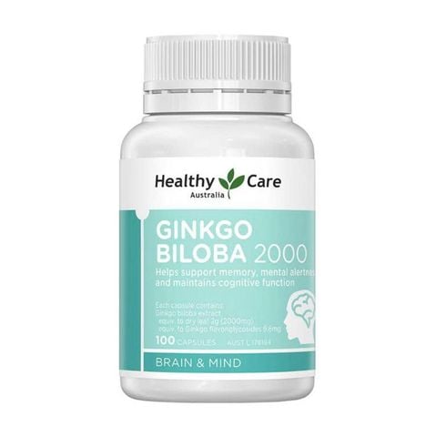 Healthy Care Ginkgo Biloba 2000 hộp 100 viên