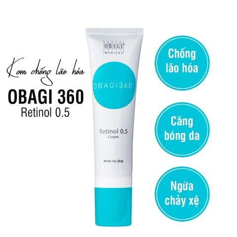 Kem Dưỡng Retinol 0.5% Obagi Trẻ Hóa Da, Ngừa Mụn 28g