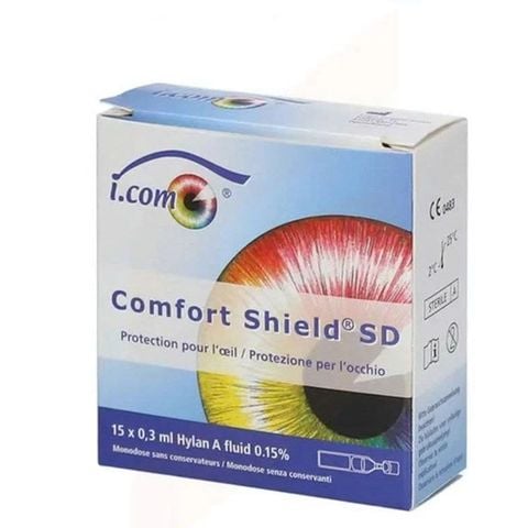 Comfort Shield SD eye drops 0.15% - Dung dịch nhỏ mắt bảo vệ giác mạc (15 x 0.3ml)