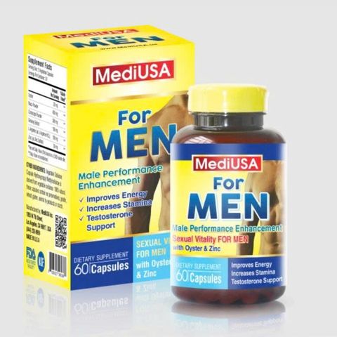 MediUSA For MEN - Giải pháp tăng cường sinh lực phái mạnh từ thảo dược thiên nhiên