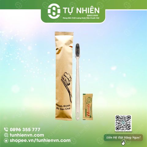 Combo 500 Bộ Bàn Chải Trấu & Kem gói Eday 3g (Giá Bao Gồn VAT)