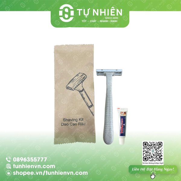 Combo 500 Dao Cạo Râu (DCR-14A) và Kem cạo râu Body Charm ống 5g  ( Giá Bao Gồm VAT )