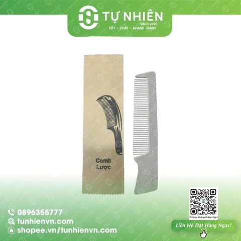Combo 500 Lược Nhựa Sinh Học Với Bao Bì Kraft ( Giá Đã Bao Gồm VAT)