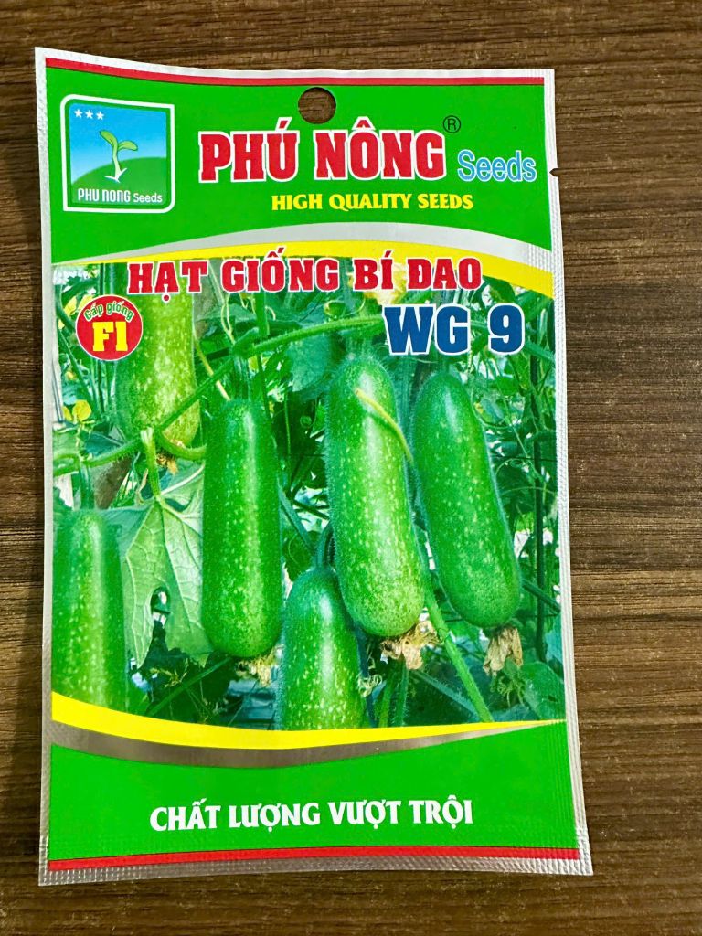  Hạt Giống Bí Đao Chanh WG9 Phú Nông – Gói 1g Cao Sản Siêu Trái 