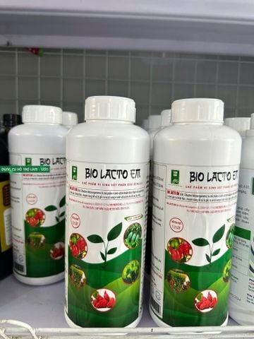  Chế phẩm vi sinh Bio Lacto EM 1.2L - Xử lý lúa cỏ, phân hủy rơm rạ & cải tạo đất 