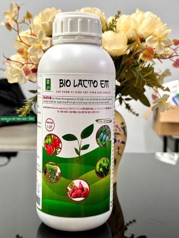  Chế phẩm vi sinh Bio Lacto EM 1.2L - Xử lý lúa cỏ, phân hủy rơm rạ & cải tạo đất 