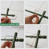  Kẹp Sắt Liên Kết Ống Phi 8-11mm – Khớp Nối Thông Minh Cho Giàn Leo Và Khung Đỡ 