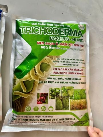 Trichoderma bacillus nấm đối kháng có lợi cho đất