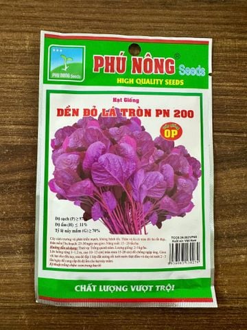 Dền đỏ lá tròn PN200 cây sinh trưởng và phát triển nhanh