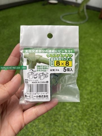 Khớp nối làm giàn leo ống thép phi 11