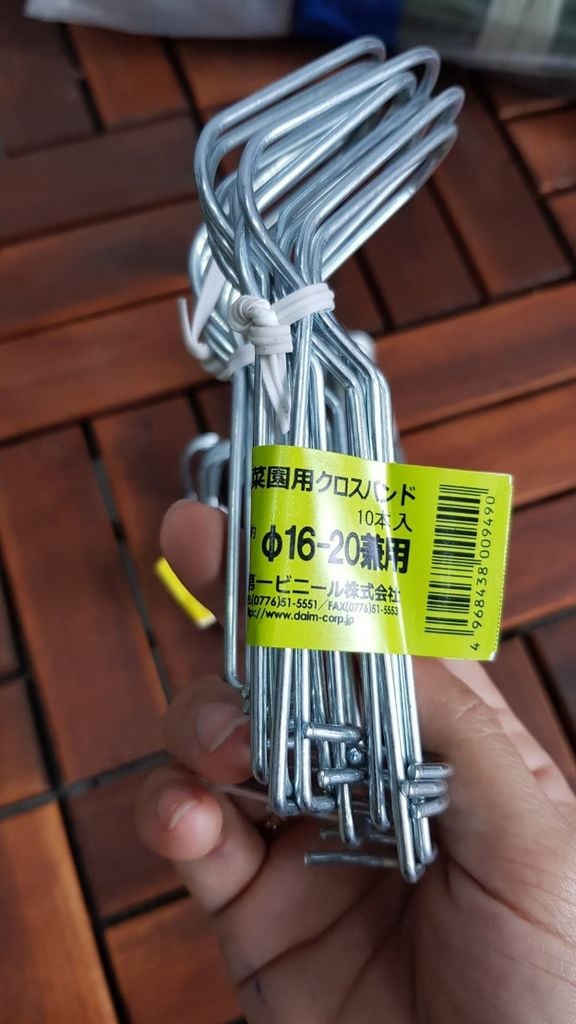  Kẹp Sắt Liên Kết Ống Thép Phi 20 - Khớp Nối Thông Minh Cho Giàn Leo Cây 