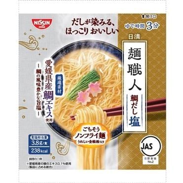 日清 麺職人 鯛だし塩