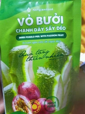  Vỏ Bưởi Chanh Dây sấy dẻo 45g Nông Lâm Food 