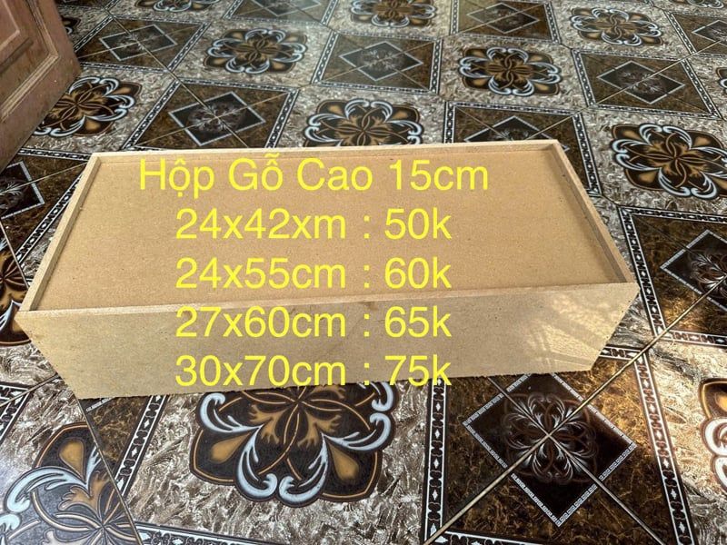  Lẵng cốt chữ nhật D60 