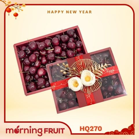  Hộp quà Cherry Tân Xuân HQ270 