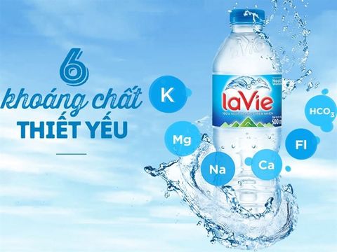  Nước suối Lavie chai 500ml 