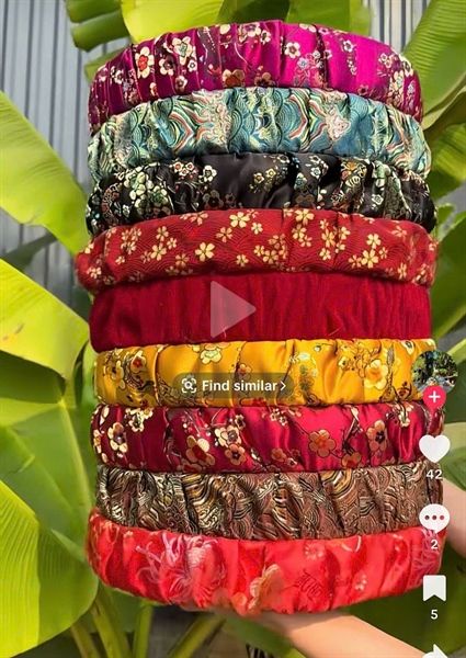  Mâm Tròn Bọc Nhung Size Lớn D35 