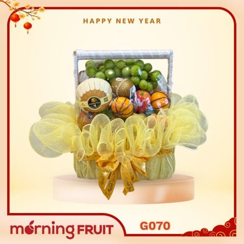  Giỏ Quà Trái Cây Tân Xuân 2026 G070 