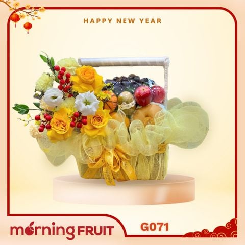  Giỏ Quà Trái Cây Tân Xuân 2026 G071 