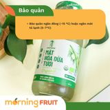  Mật hoa dừa tươi organic Sokfarm 250ml 