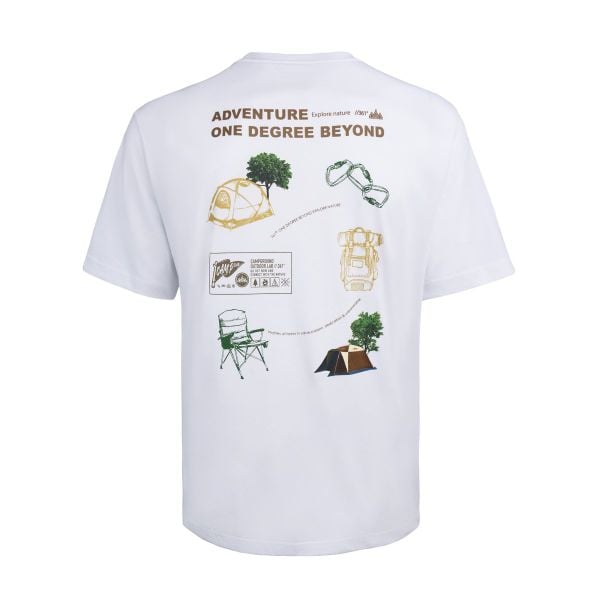 Áo T-shirt 361º Nam W552533109-1C