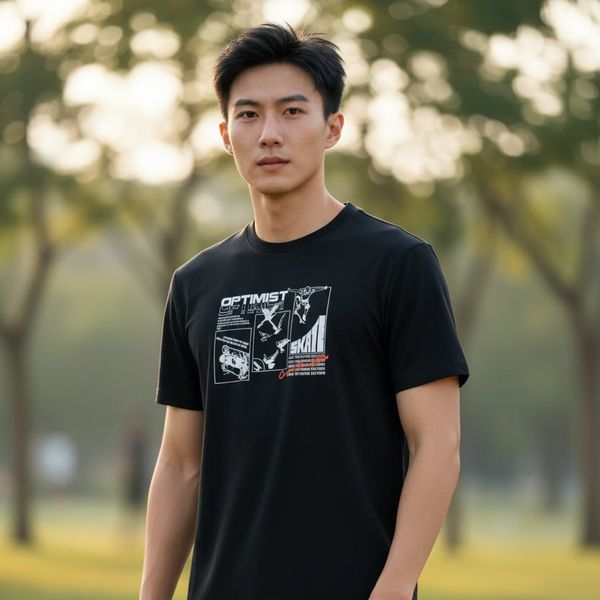 Áo T-shirt 361º Nam W552619104-5C