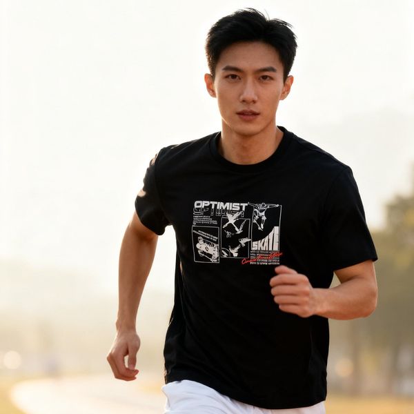 Áo T-shirt 361º Nam W552619104-5C