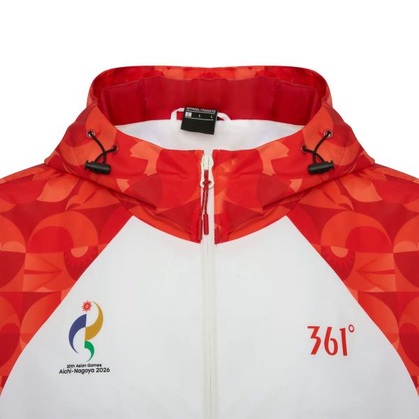 Áo gió có mũ 361º Nam T552634601-2