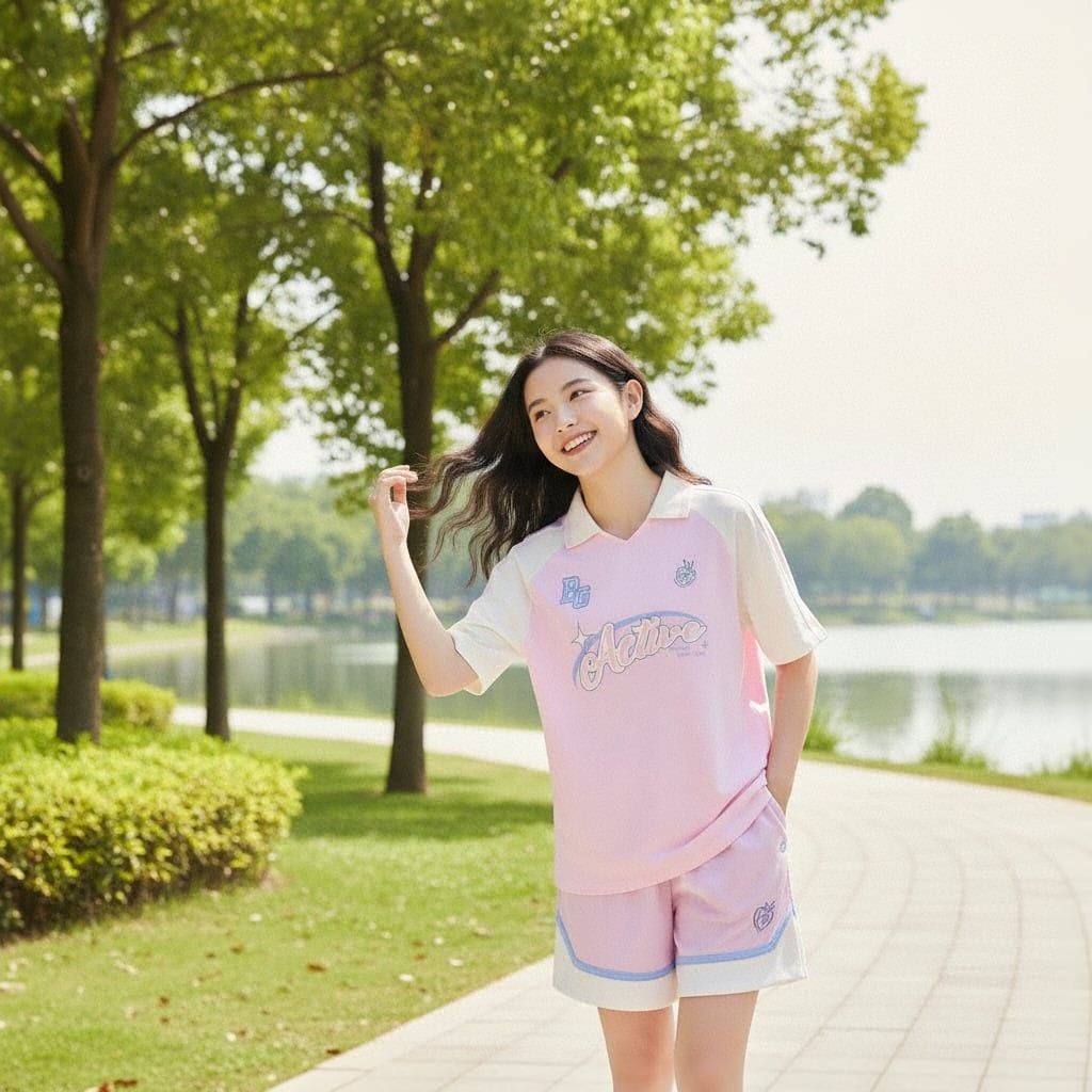 Quần short 361º Teen girl WK62531507-2