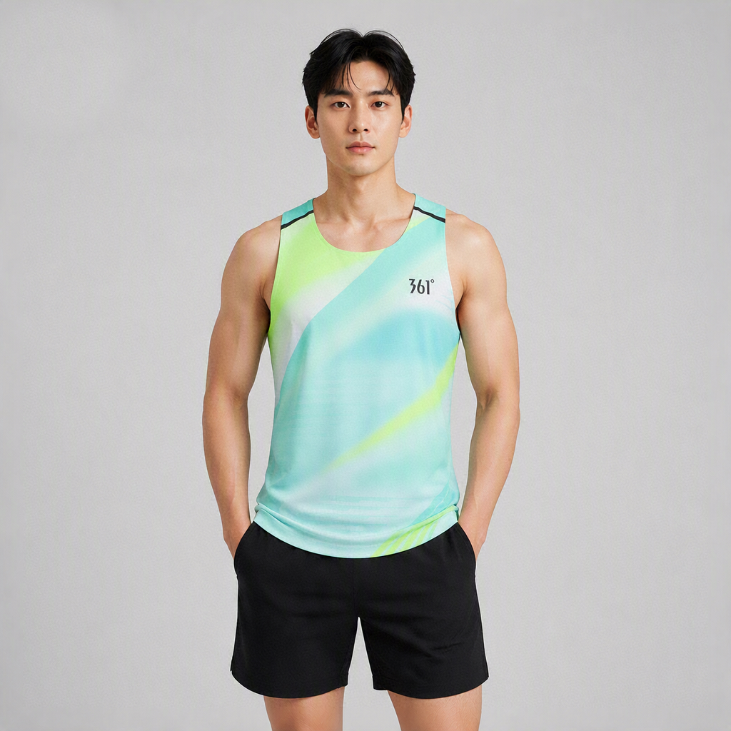 Áo chạy bộ Singlet 361º Nam W552532501-1C